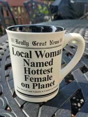 NWT Really Great News Mug By Lorrie Veasey